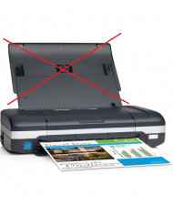 Stampante portatile inkjet colori Hp Officejet H470 Usb A4 - no cartucce Stampante portatile inkjet colori Hp Officejet H470 Usb A4 - no cartucce