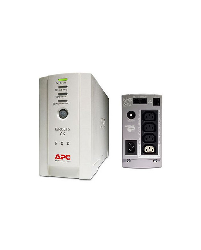 Gruppo di continuità apc back-ups cs 500 500va 300w 4 uscite Gruppo di continuità apc back-ups cs 500 500va 300w 4 uscite