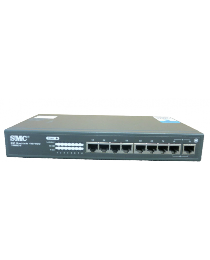 SMC Networks SMC-EZ108DT EZ Switch 8 Porte 10/100 Mbps Ethernet Network Switch SMC Networks SMC-EZ108DT EZ Switch 8 Porte 10/100 Mbps Ethernet Network Switch