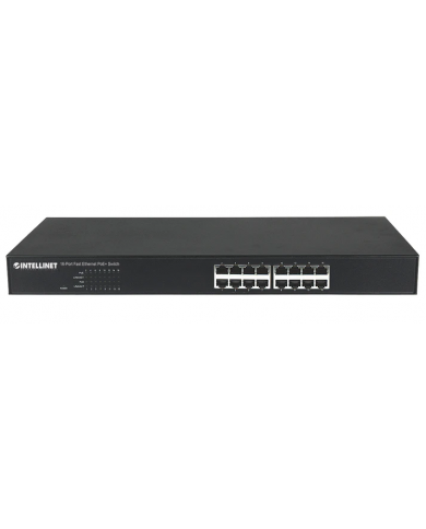 Intellinet Switch R-560849 16 porte 100 Mbit PoE usato