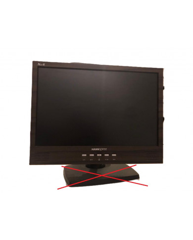 Monitor Hannspree M19W1 19" 16:9 1400x900 DVI-VGA
