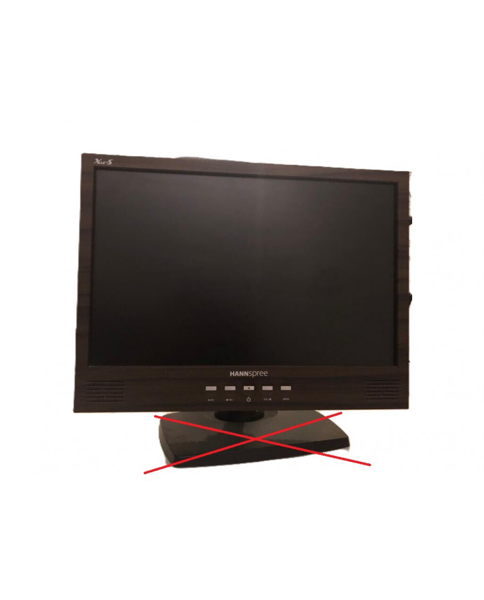 Monitor Hannspree M19W1 19" 16:9 1400x900 DVI-VGA Monitor Hannspree M19W1 19" 16:9 1400x900 DVI-VGA