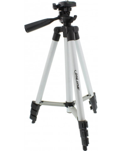 InLine 48002B treppiede Nero Argento nuovo