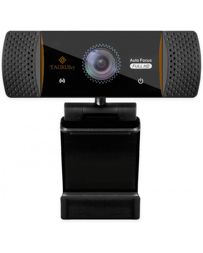 TAURUS17 Webcam Auto Focus microfono stereo USB FullHD 1080P 30FPS Windows Mac