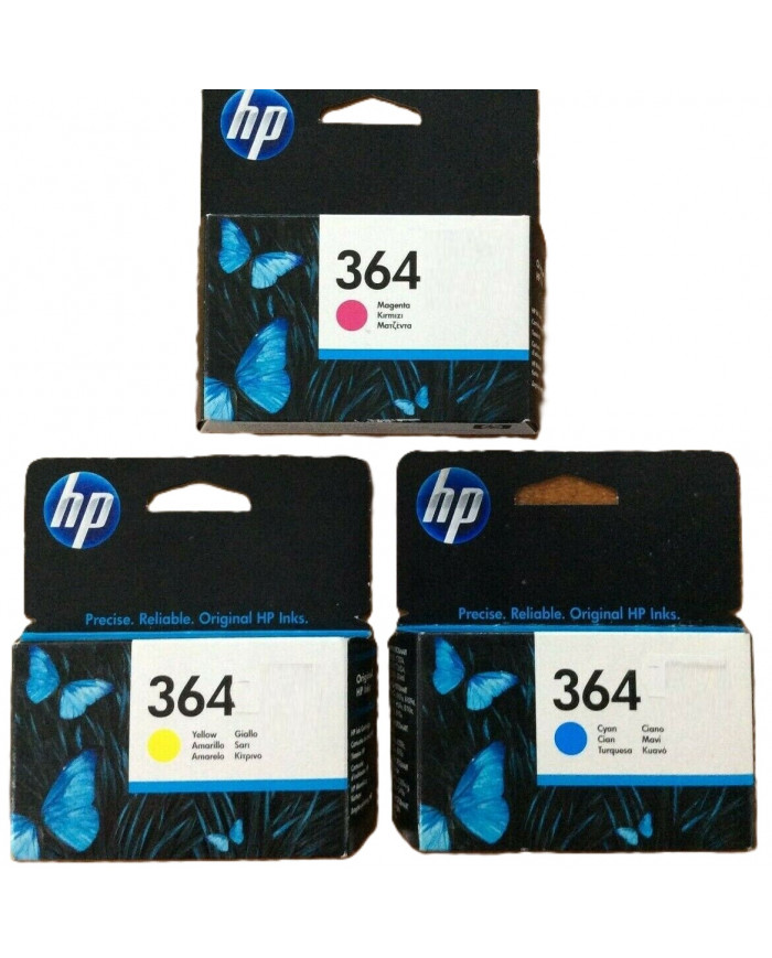 Cartuccia Originale HP serie 364 M-C-G Photosmart 5510 CB319EE CB320EE CB318EE
