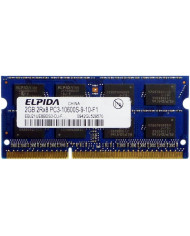 Elpida EBJ21UE8BDS0-DJ-F RAM per portatile 2 GB PC3-10600S-9-10-F1 Elpida EBJ21UE8BDS0-DJ-F RAM per portatile 2 GB PC3-10600S-9-10-F1