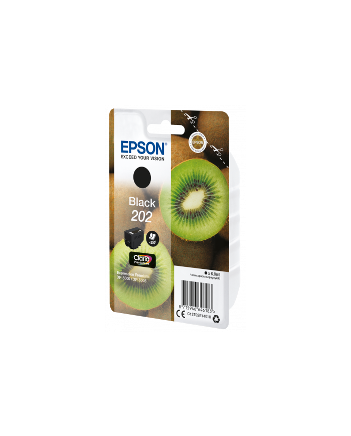 Cartuccia Originale epson 202 bk kiwi c13t02e14020