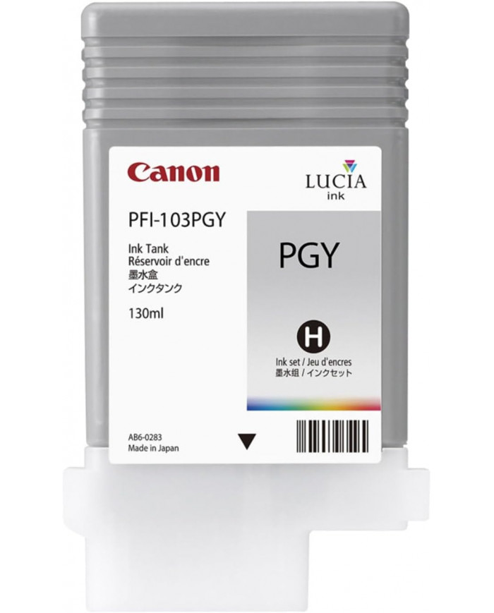 Cartuccia Originale Canon PFI-103PGY Imageprograf IPF5100 IPF6200 Photo Grigio