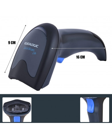 Lettore Barcode Datalogic Lite QW2100 Portatile 1D Laser