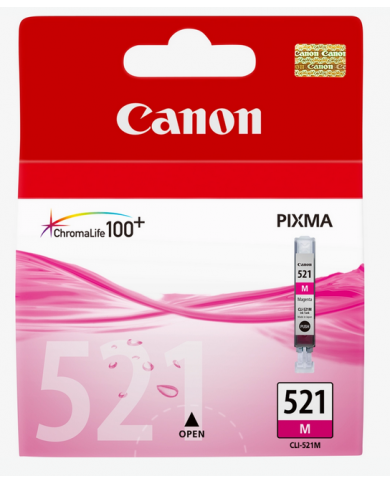 ìCartuccia Originale Canon Serie 521 CLI521M magenta nuovo ìCartuccia Originale Canon Serie 521 CLI521M magenta nuovo
