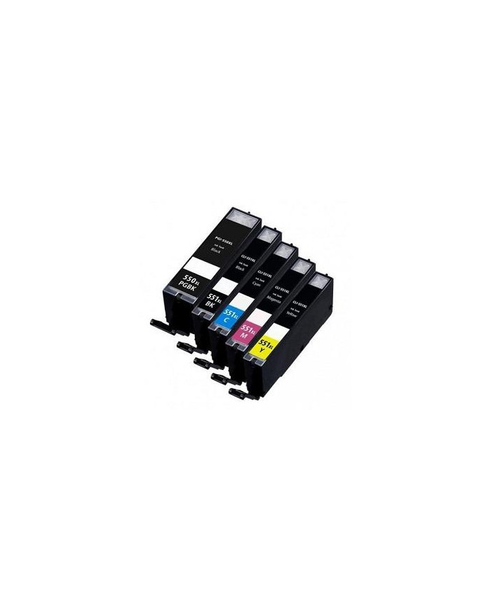 22ML Com for Canon Pixma IP7250,MG5450,MG6350PGI-550XLPGBK.